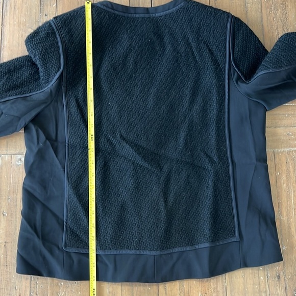 Vince women’s black paneled wool Boucle blazer jacket - Picture 11 of 12